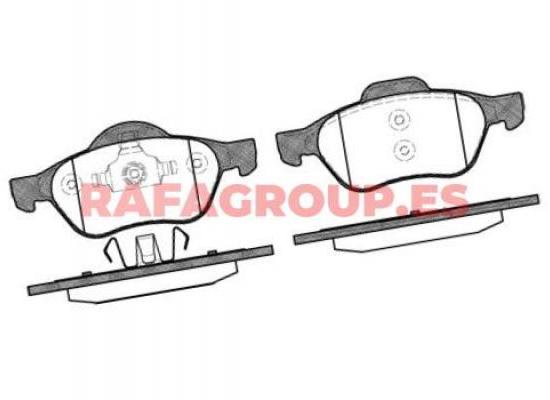 RG6597 - Pastillas de freno